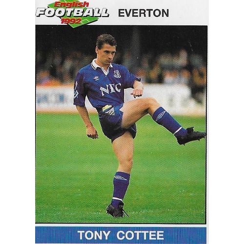 Panini's English Football 1992 Stickers: No.71 - Cottee