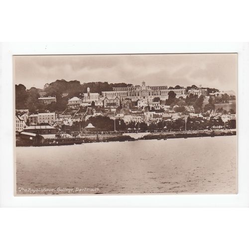 The Royal Naval College Dartmouth Devon Postcard Kingsway