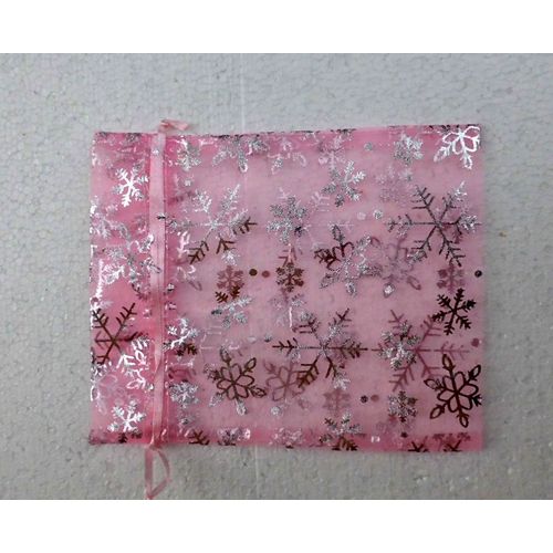 11 Organzabeutel,Stoffbeutel,ca9x13cm,Schne  e,rosa