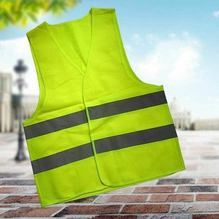 High Safety Visibility Reflective Vest Warning Waistcoat Stripes Jacket Car UK