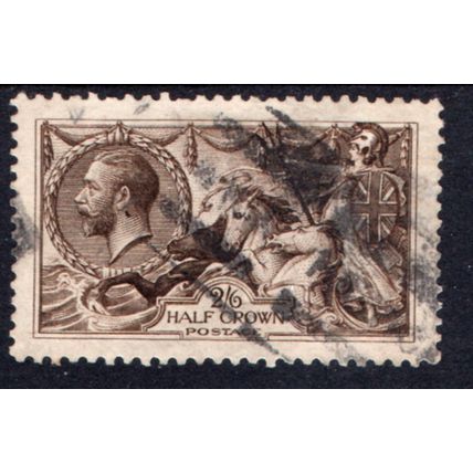 Sg399 2s6d deep sepia brown fine used (G3)