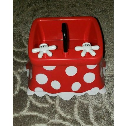 DISNEY DISNEYLAND MINNIE MOUSE SKIRT SHAPED BOWL SINK TUB CONTAINER~NEW~