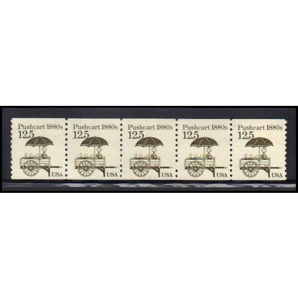 2133 12.5c Pushcart Very Fine MNH Dry Gum PNC 1/5 X2224