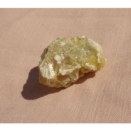 D Star Mica Crystal Stone Raw Rough 1.625 Inch 40mm Energy Work Gridding