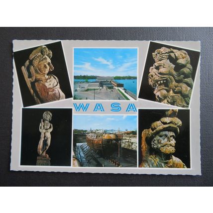 Wasa, Wasavarvet, Stockholm, Sweden Postcard
