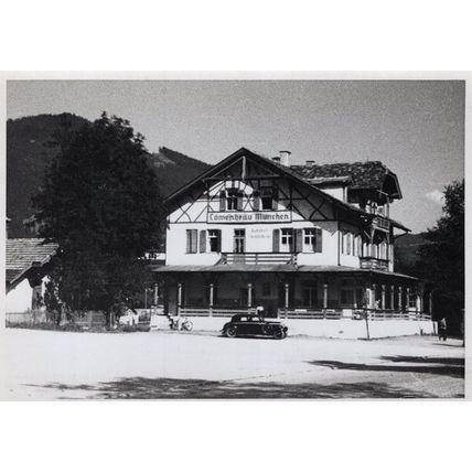 Bahnhof Munchen Germany Real Photo Postcard