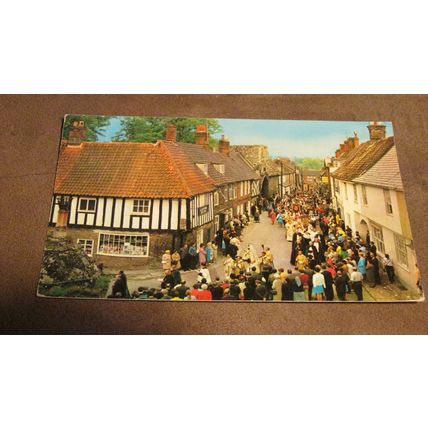 Norfolk Postcard - Walsingham Hight Street Procession / National Pilgrimage