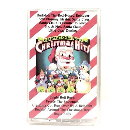 Greatest Children's Christmas Hits 1988 Cassette Tape (F13)