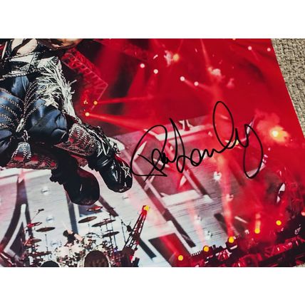 Genuine, Signed/Autographed, 10"x8", Photo by Paul Stanley (Singer, Kiss) + COA