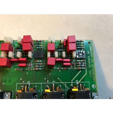NEW CARL SCHENCK BVK V002 CONTROL CARD K003088.01 B2 BVKV002 220591 K003,SA