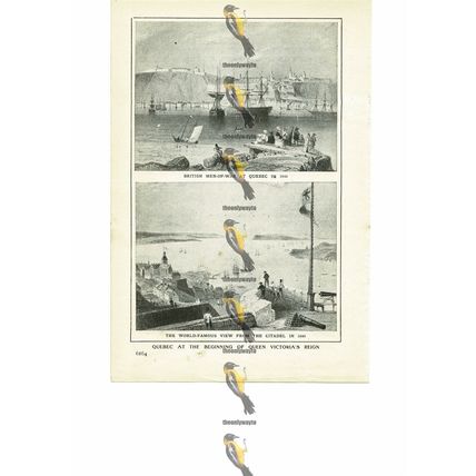Quebec, c1840, Canada, Book Illustration (Print), 1909