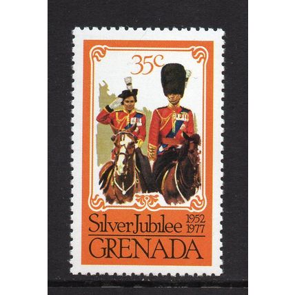 Grenada - 1977 -35c Silver Jubilee, Mint Never Hinged