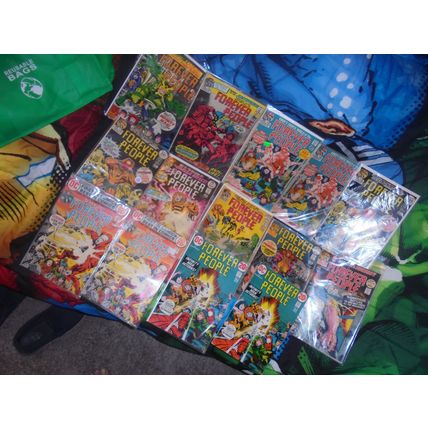 FOREVER PEOPLE FULL RUN! Darkseid! Deadman! Sandman! 1971! Worth $235.00! $175.