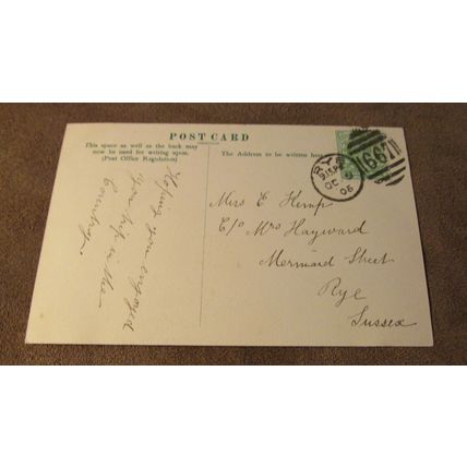 1905 fr Postcard - Westham Church Nr Eastbourne - Sussex