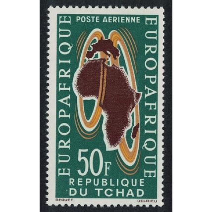Chad European-African Economic Convention 1963 MNH SG#100