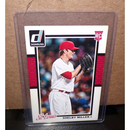 PANINI 2014 DONRUSS SHELBY MILLER ROOKIE CARD #139