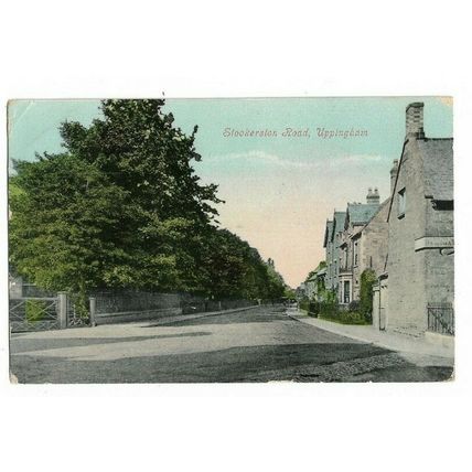 Uppingham, Stockerston Road. Rutland.