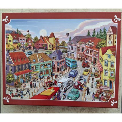 Small Town Life 1000 piece jigsaw puzzle