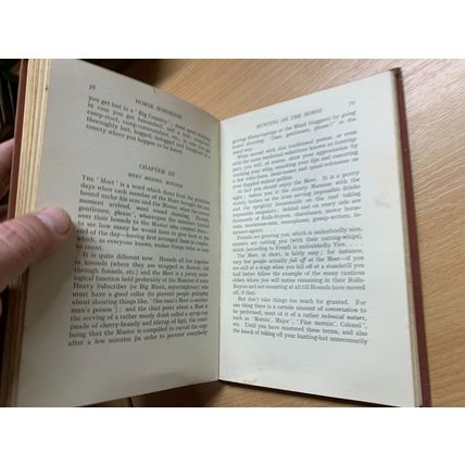 1933 "HORSE NONSENSE" EQUESTRIAN HUMOUR ILLUSTRATED HARDBACK BOOK (P3)