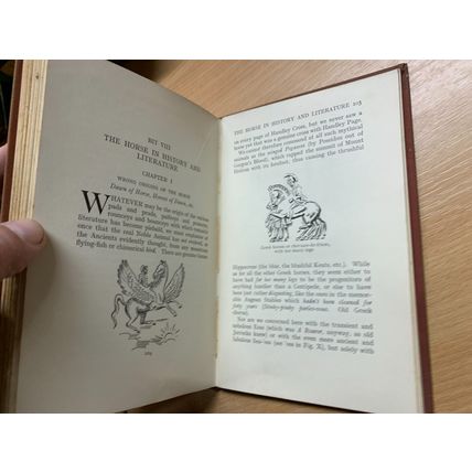 1933 "HORSE NONSENSE" EQUESTRIAN HUMOUR ILLUSTRATED HARDBACK BOOK (P3)