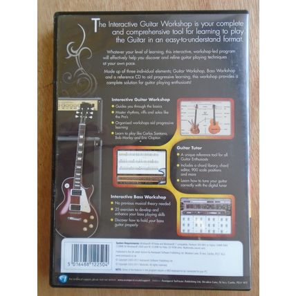 Interactive Guitar Workshop PC CD-ROM (Windows XP/Vista/7)