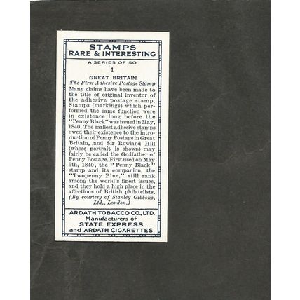 Ardath Stamps Rare & Interesting 1939 #1 Great Britain