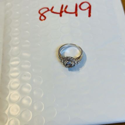 Bomb Party Sz7 Revealed BP Ring Fashion Jewelry RBP Flower Rhodium Pl