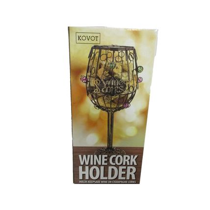 Wine Cork Holder 12" Tall