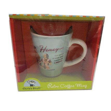 Retro Coffee Mug Honey