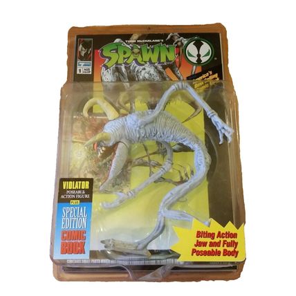 Spawn Violator Figure Mint on Card ~ Comes with Special Edition Comic! ,#G14E6GE