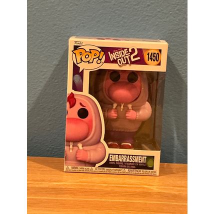Funko Pop! Pixar: Inside Out 2 - Embarrassment #1450 Figure (Box & Protector)