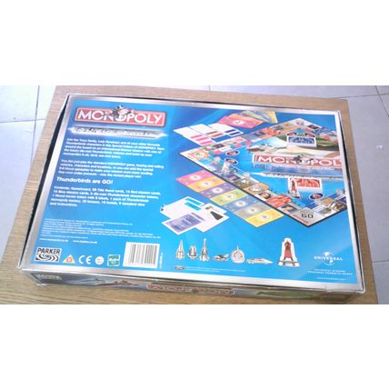MONOPOLY: THUNDERBIRDS Edition (Parker /Hasbro) 2004 - SEE NOTES