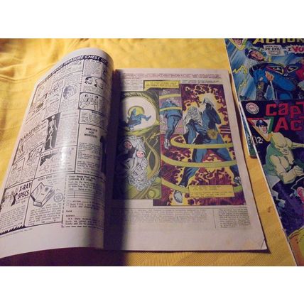 1968 CAPTAIN ACTION LOT, DC Comics, 1968-1969!! $40.00! Gil Kane! Wally Wood!