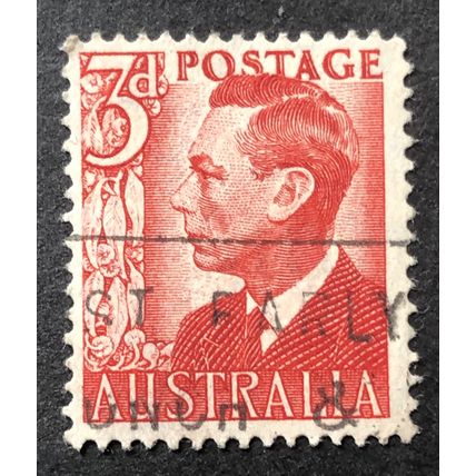 AUSTRALIA 1950 SG 0235 USED #3