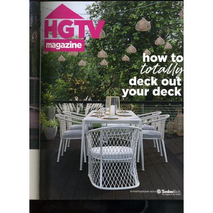 HGTV Magazine July/Aug 2021 "BE COOL, SUMMER VIBES FOR THE WHOLE HOUSE" NEW