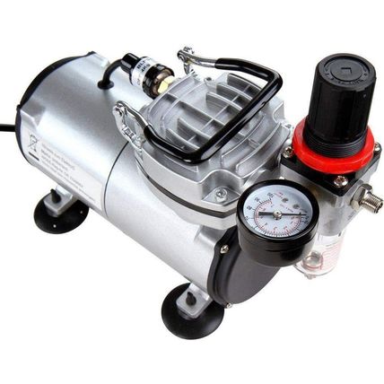 TIMBERTECH Airbrush Kit with Compressor, Multi-Purpose Airbrush Compressor Set,