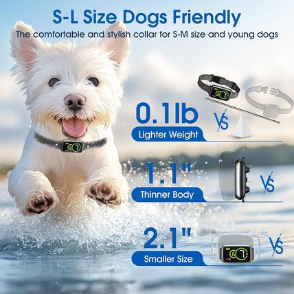 Bark Collar, Smart Dog Bark Collar, Automatic Bark Collar for Small Dogs 5-15Lbs