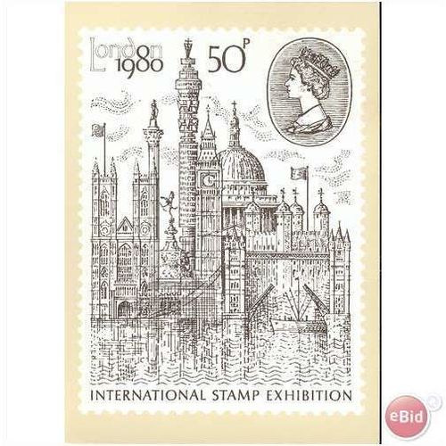 GB PHQ + FDI 1980 - London Inter/natl Stamp Exhibition