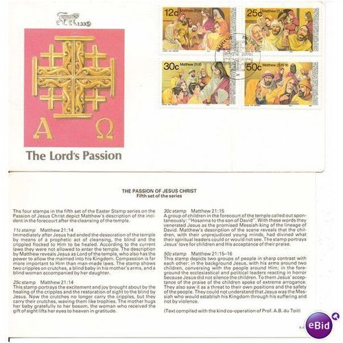 BOPHUTHATSWANA SOUTH AFRICA 1985 EASTER FDC