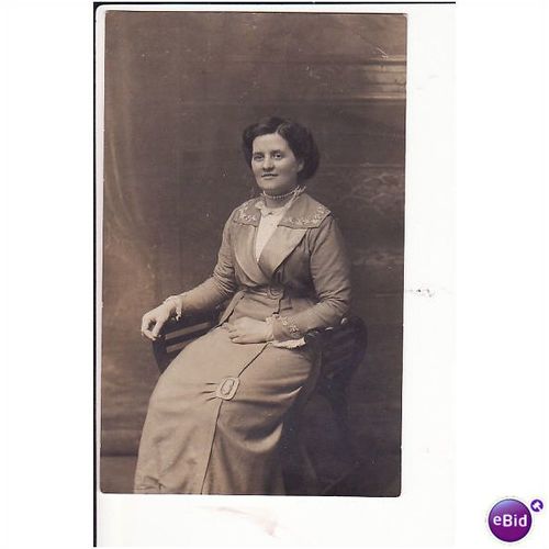 old RP postcard - Edith