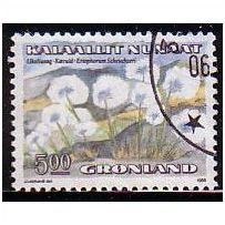 1989 Greenland Sc# 191 used - Flowers 5.00 krone