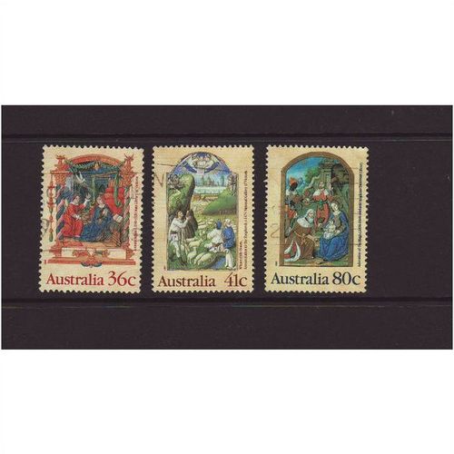Australia 1989 SG1225-7 Used Christmas (D-847)