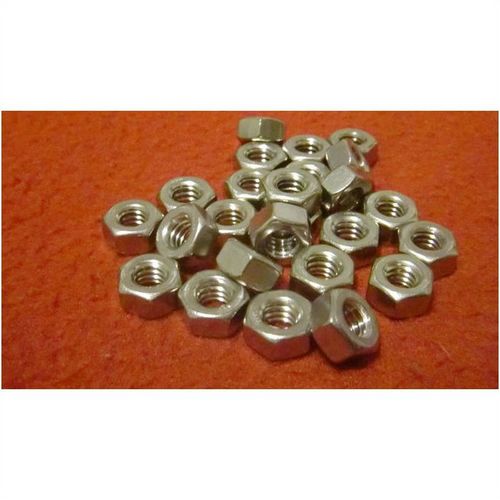 50 Pack Stainless Steel Hex Nuts 1/4-20