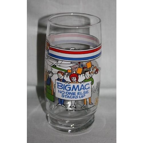 1986 McDonalds McVote '86 Glass