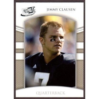 2010 Press Pass PE #12 Jimmy Clausen