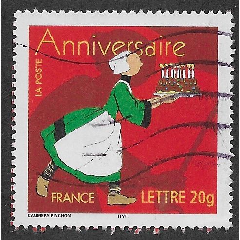 FRA 2005 (53c) 'GREETING STAMP' FINE USED (EBID56-088)