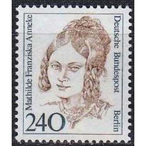 GERMANY BERLIN [1988] MiNr 0827 ( **/mnh ) [La] Berühmte Frauen