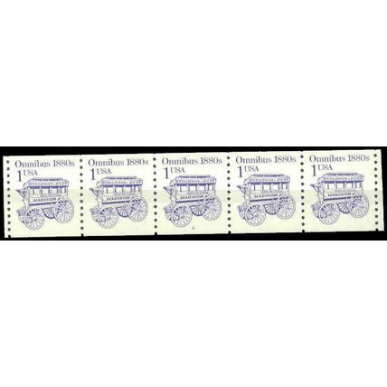 2225b 1c Omnibus Very Fine MNH Dry Gum PNC 2/5 P0682