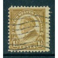 Used 633 1 1/2c Warren Harding Barely Clears M06788
