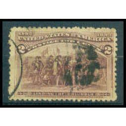 Used 231 2c Landing of Columbus Fine M11531